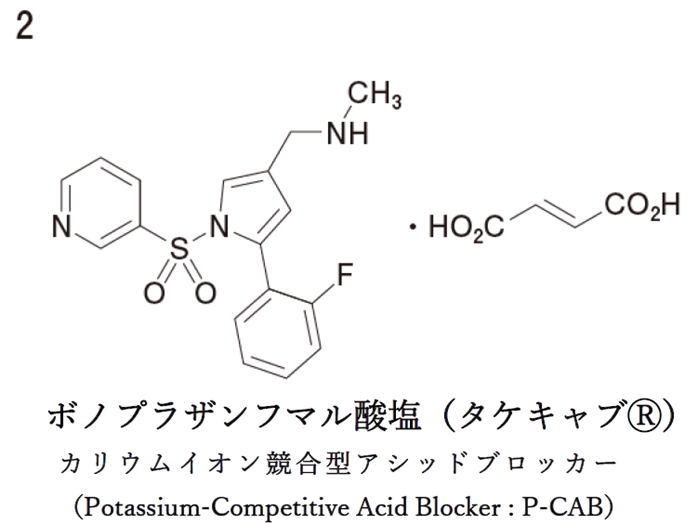 プロトンポンプ阻害薬(PPI)の構造の特徴 薬学化学