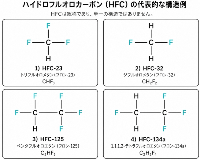 111回薬剤師国家試験問24の解説 モントリオール議定書キガリ改正の規制対象となっているのはどれか